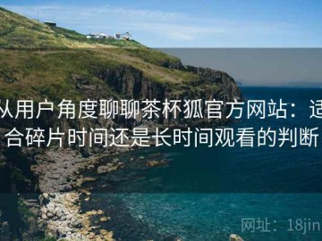 从用户角度聊聊茶杯狐官方网站：适合碎片时间还是长时间观看的判断