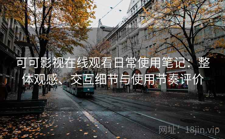 可可影视在线观看日常使用笔记：整体观感、交互细节与使用节奏评价
