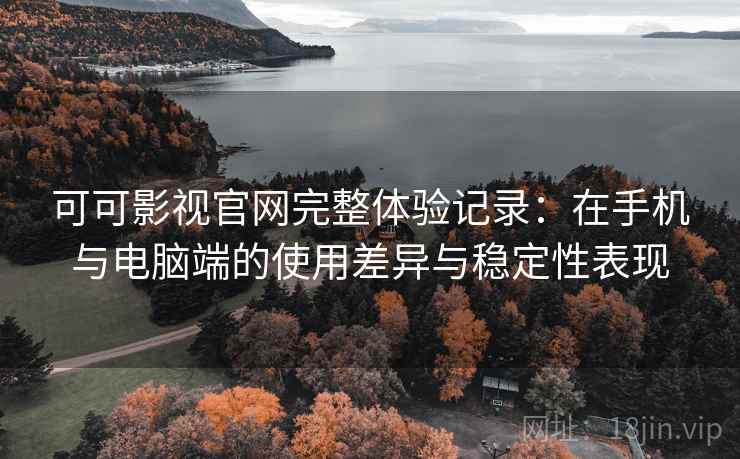 可可影视官网完整体验记录：在手机与电脑端的使用差异与稳定性表现