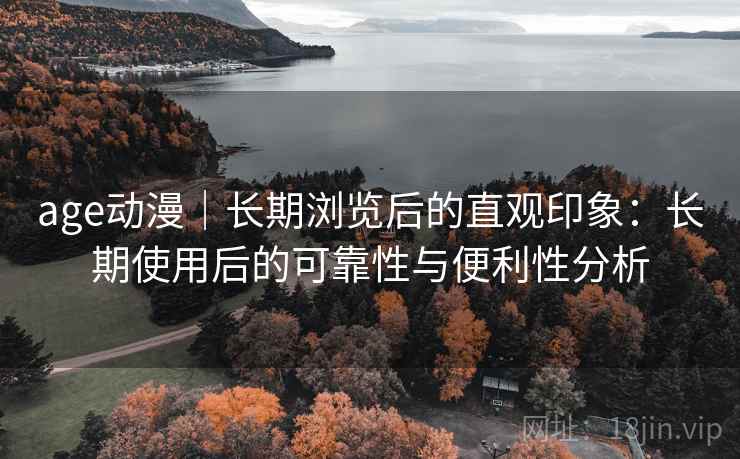 age动漫|长期浏览后的直观印象:长期使用后的可靠性与便利性分析 age动漫|长期浏览后的直观印象:长期使用后的可靠性与便利性分析