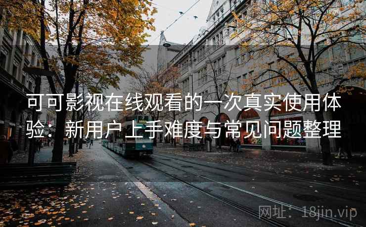 可可影视在线观看的一次真实使用体验:新用户上手难度与常见问题整理 可可影视在线观看的一次真实使用体验:新用户上手难度与常见问题整理